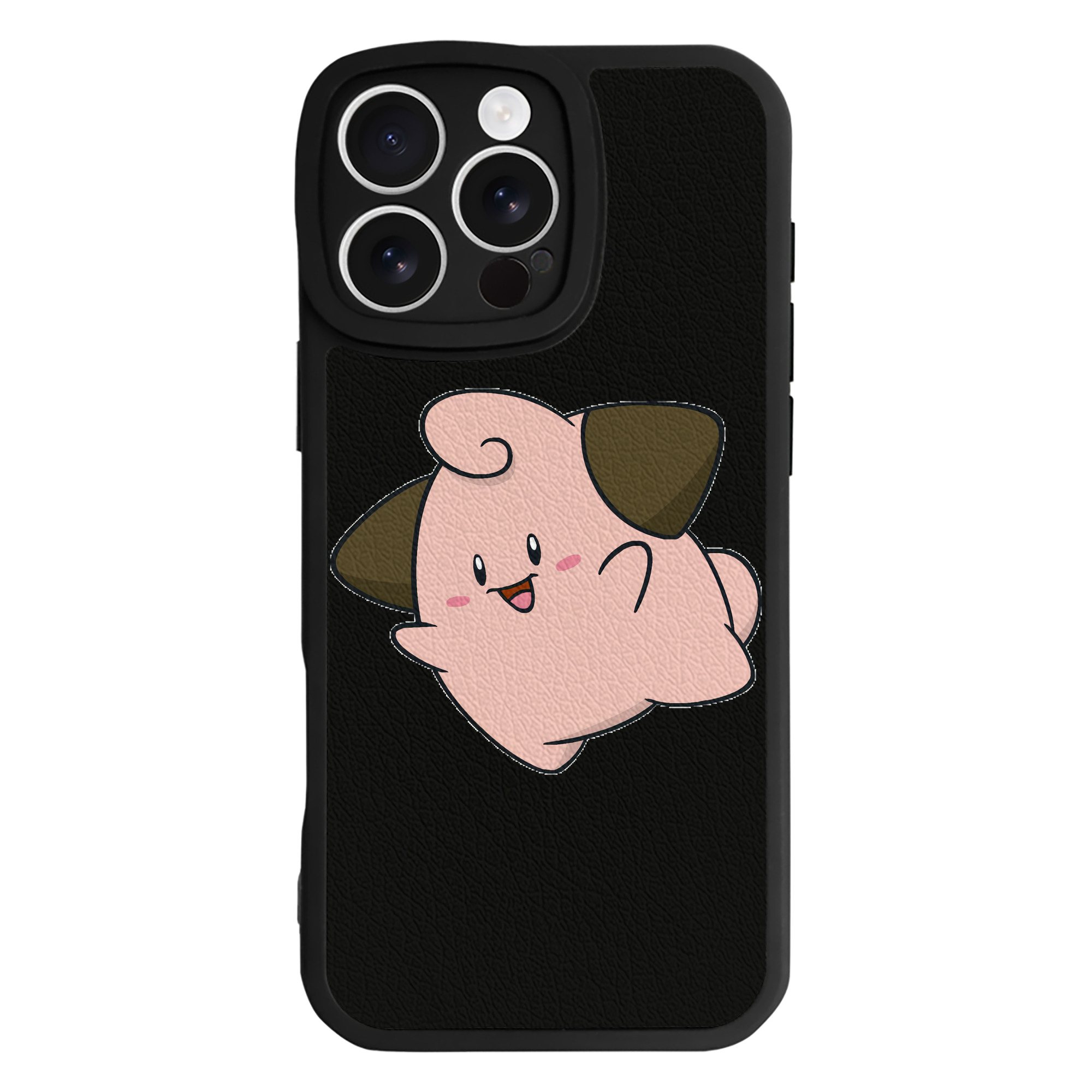 （画像用） ポケットモンスター Pokémon 【iPhone 16シリーズ対応】シリコンスマホケース（レザー調） 材質：シリコン
